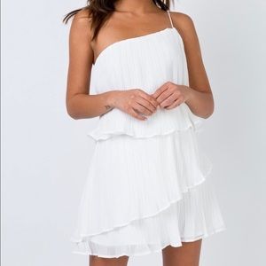 Princess Polly Aluna mini dress in White